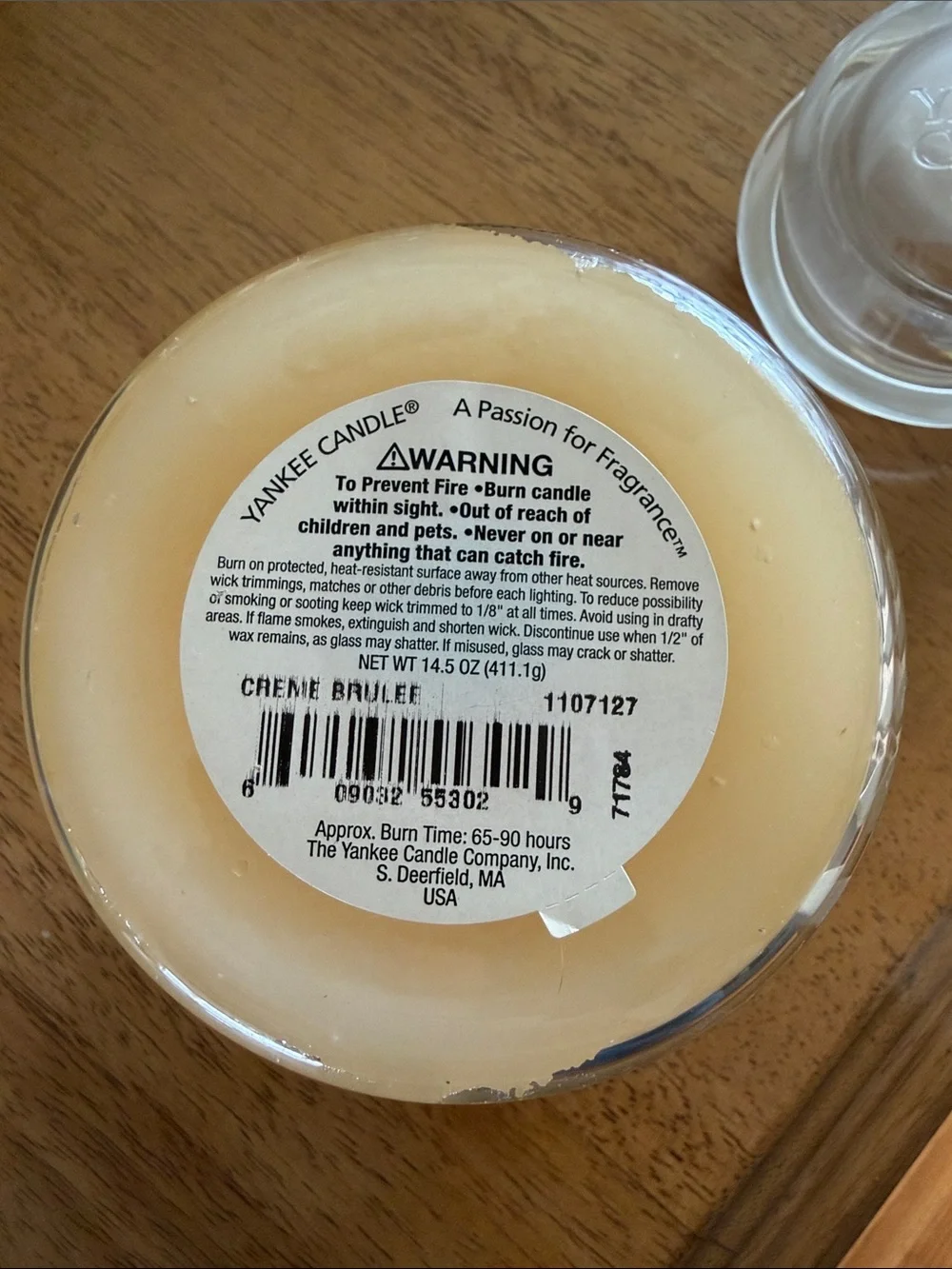 Yankee Candle Medium Jar Candle Cream Brulee New